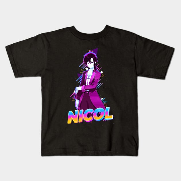 Nicol Ascart My Next Life As A Villainess Kids T-Shirt by ThomaneJohnson